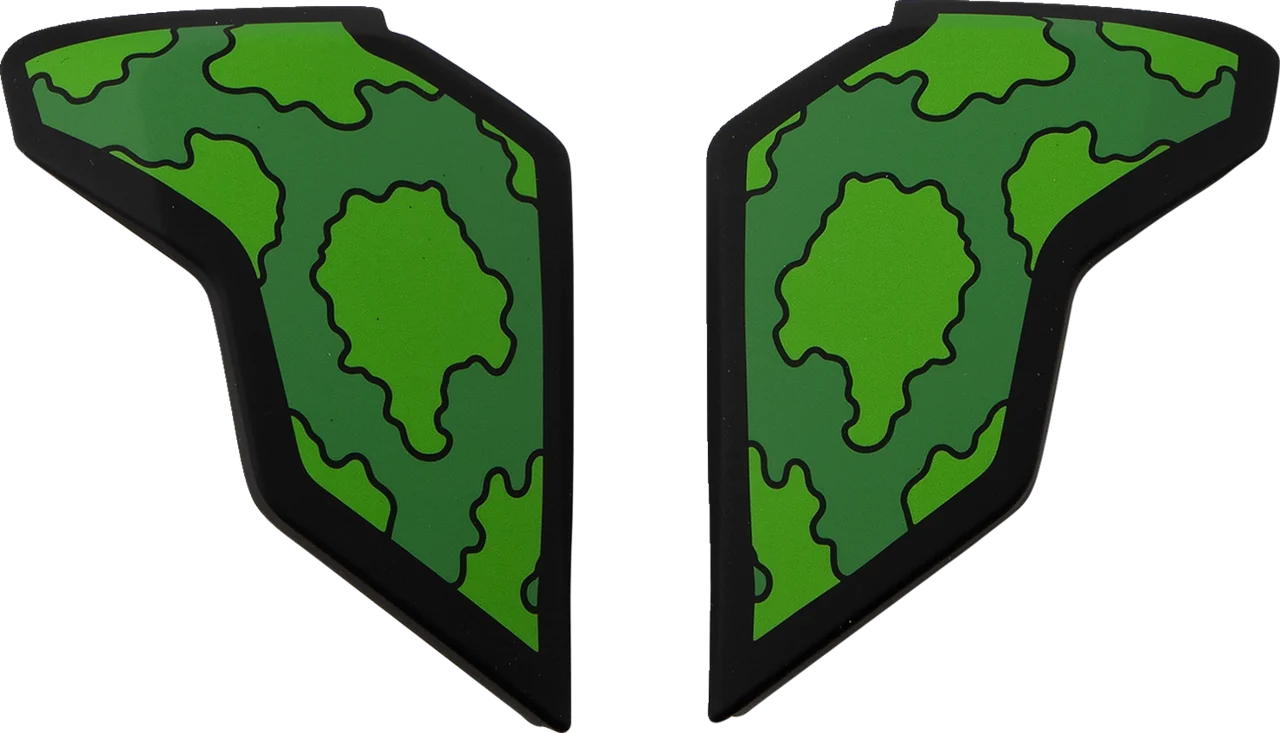 Icon Airflite Side Plates - GP23 - Green