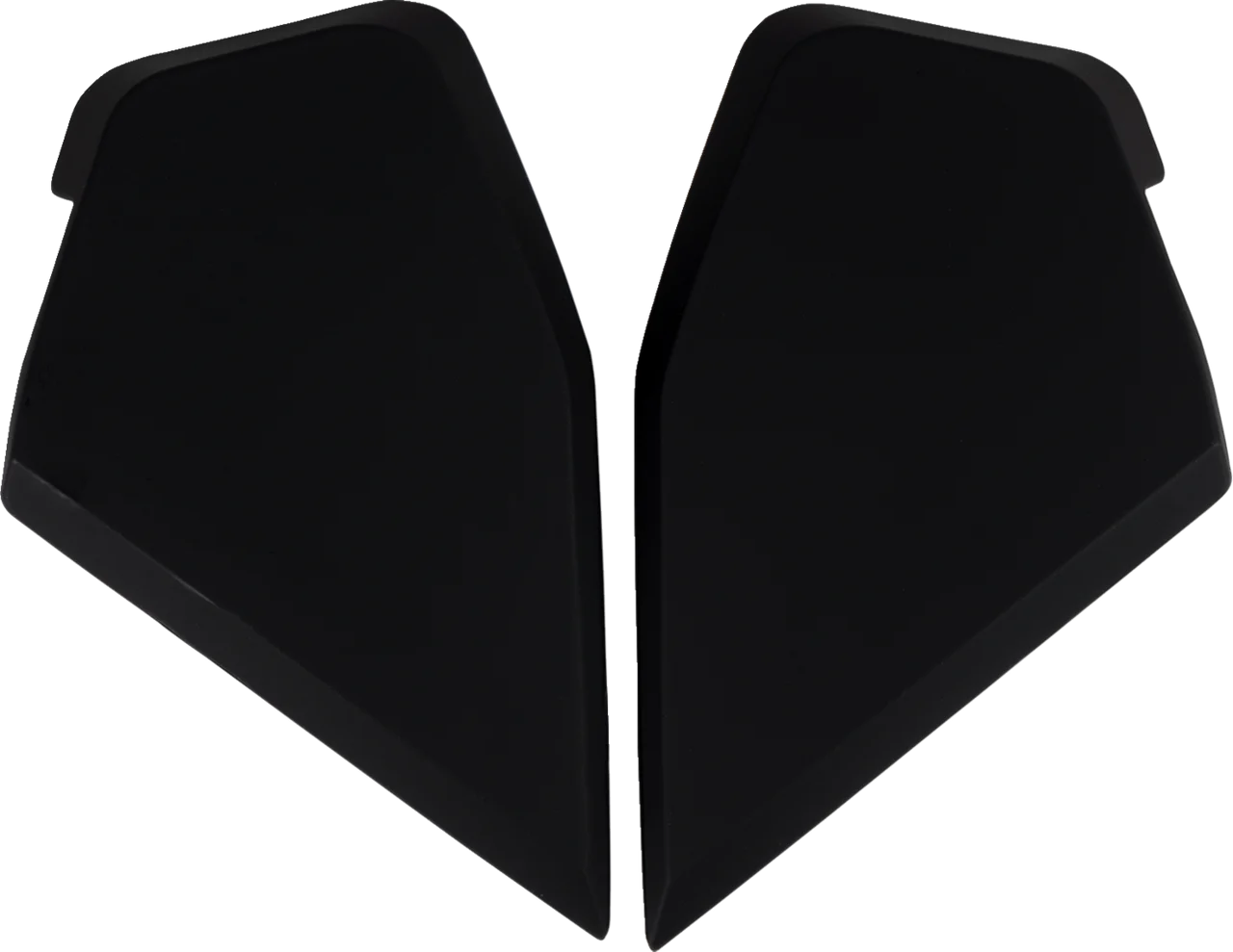 Icon Elsinore Helmet Shield Side Plates - Rubatone Black