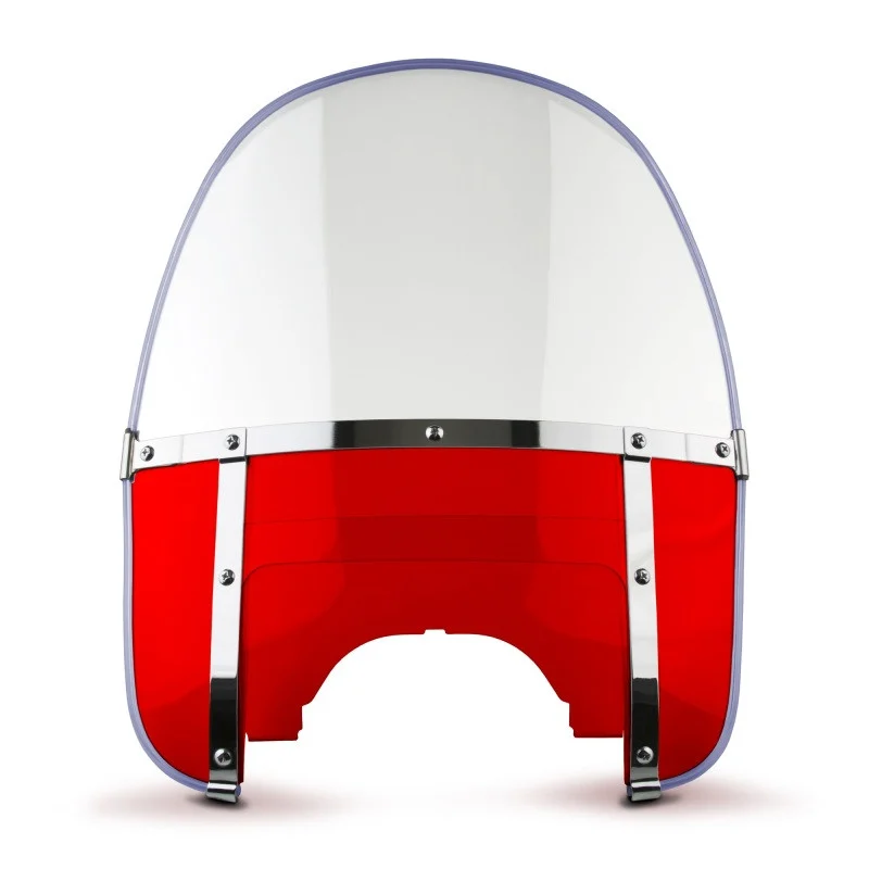 National Cycle 60-93 Harley-Davidson FLH Heavy Duty Beaded Round Bottom-Red