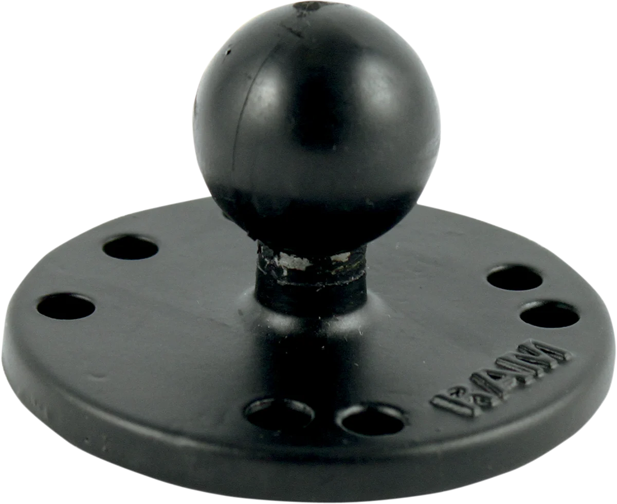 Ram Mounts Ball Mount - AMPS Hole Adapter