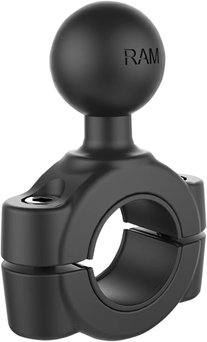Ram Mounts Torque Handlebar/Rail Mount Base with 1-inch Ball - 3/4-inch - 1-inch Diameter