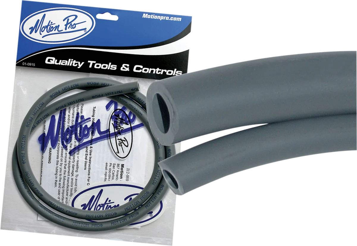 Motion Pro Premium Fuel Line - Gray - 5/16-inch ID X 1/2-inch OD – 3' Length