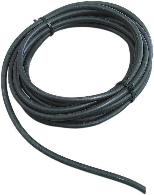Emgo Universal Oil/Fuel Line - Black - 3/8-inch ID - 25' Length