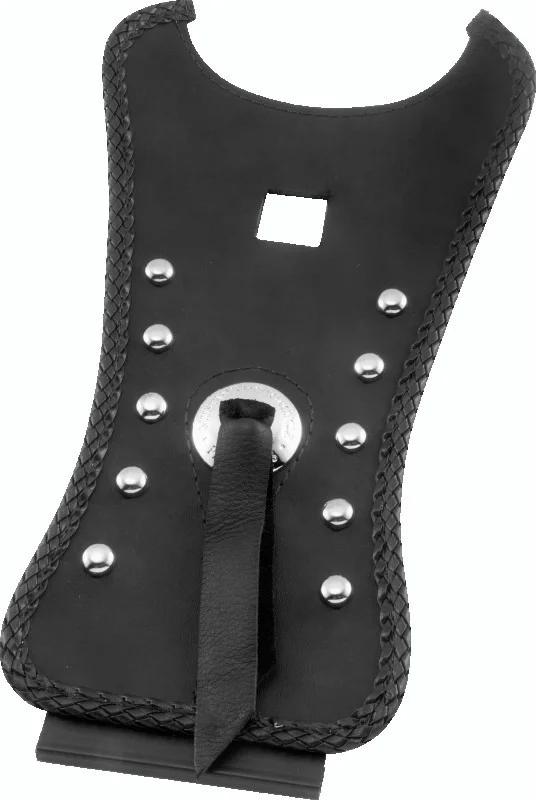 Mustang 99-15 Yamaha Road Star 1600/1700 Tank Bib w/Studs - Black