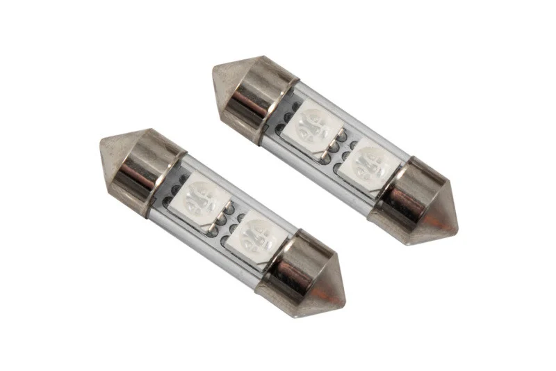 Diode Dynamics 31mm SMF2 LED Bulb - Amber (Pair)