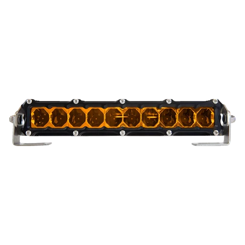 Heretic LED Light Bar - 10-inch - Flood - Amber