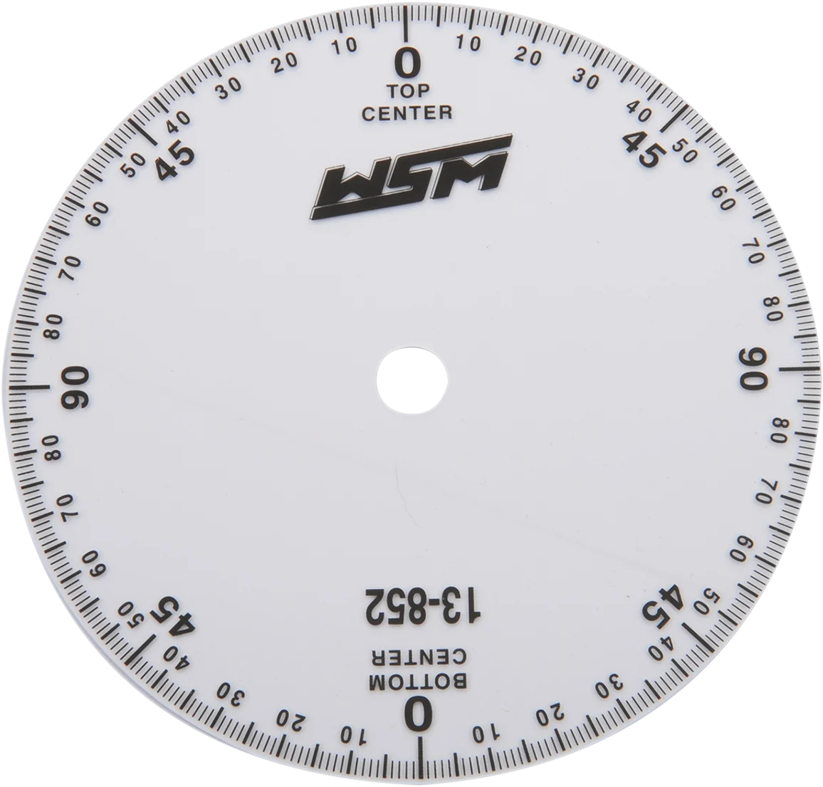WSM Engine Degree Wheel