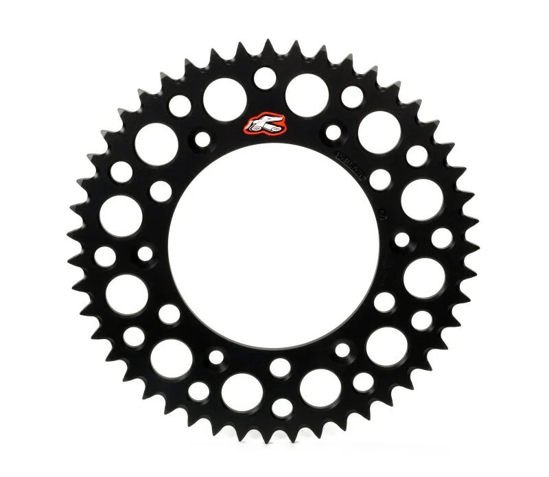 Renthal 2025 KTM/Husq/GasGas 85 Rear CW Grvd Sprkt - Black - 428-48P Teeth - 441U-428-48GPBK