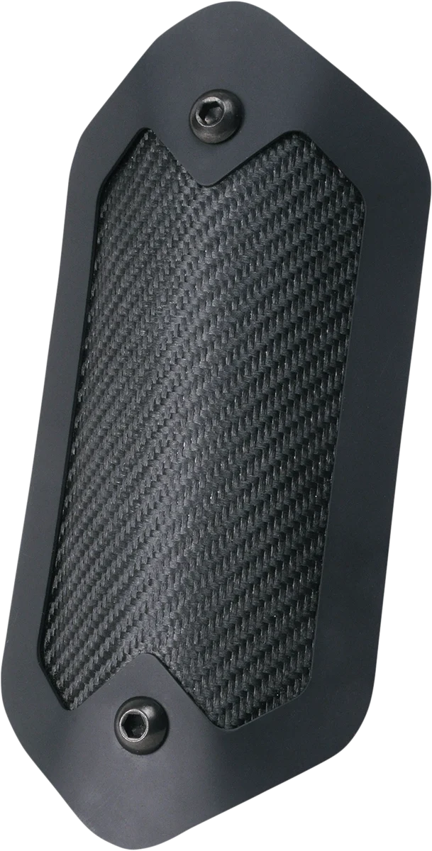 DEI Custom Heat Shield - 3-1/2-inch x 6-1/2-inch - Double Black / Onyx