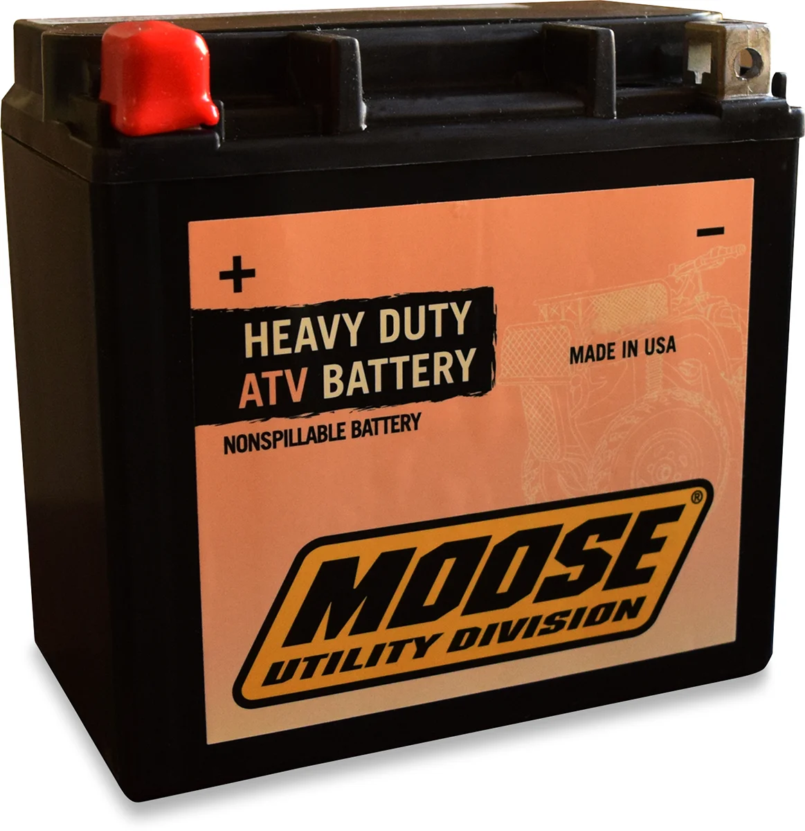 Moose Utility Factory-Activated AGM Maintenance-Free Battery - GYZ16H