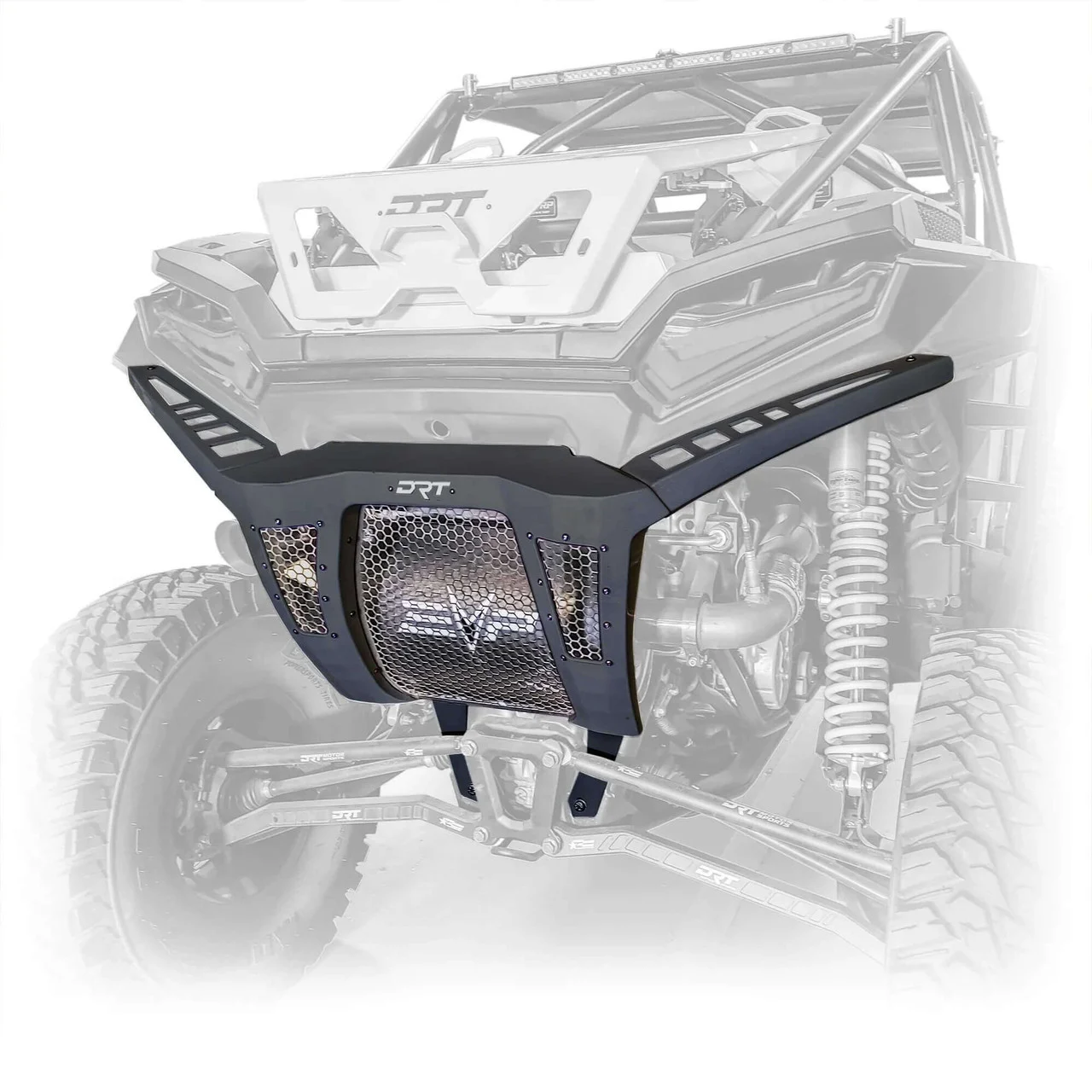 DRT Black Rear Bumper - 2024+ Polaris RZR XP 1000
