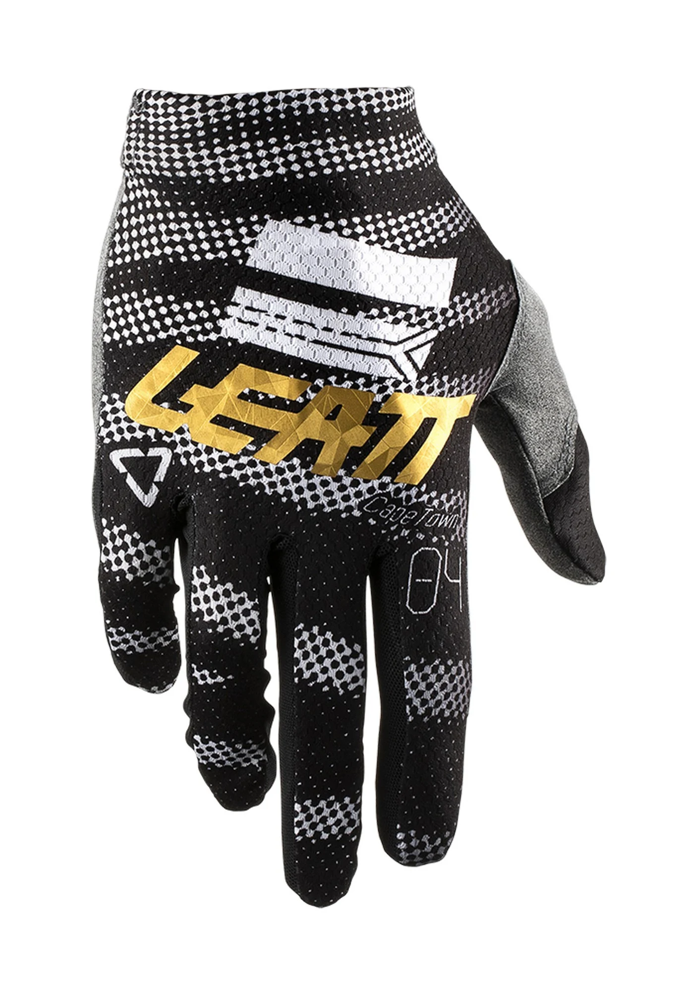 Leatt GPX 1.5 GripR Zebra Mens MX Offroad Gloves