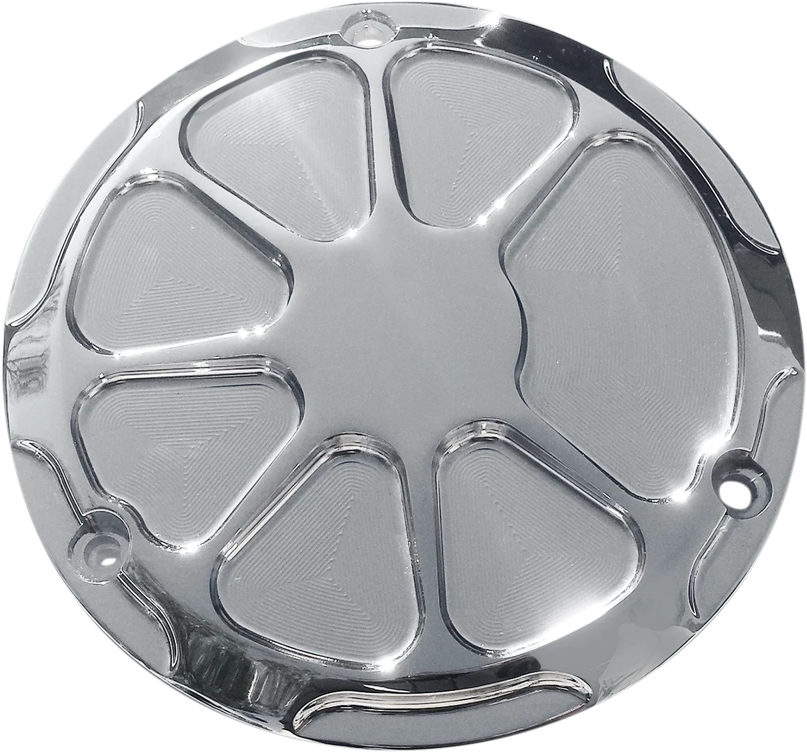 Fusion by LA Choppers Fusion Derby Cover - Artistic Chrome - Fits many Harley-Davidson **SEE FITMENT LIST** #LA-F430-02