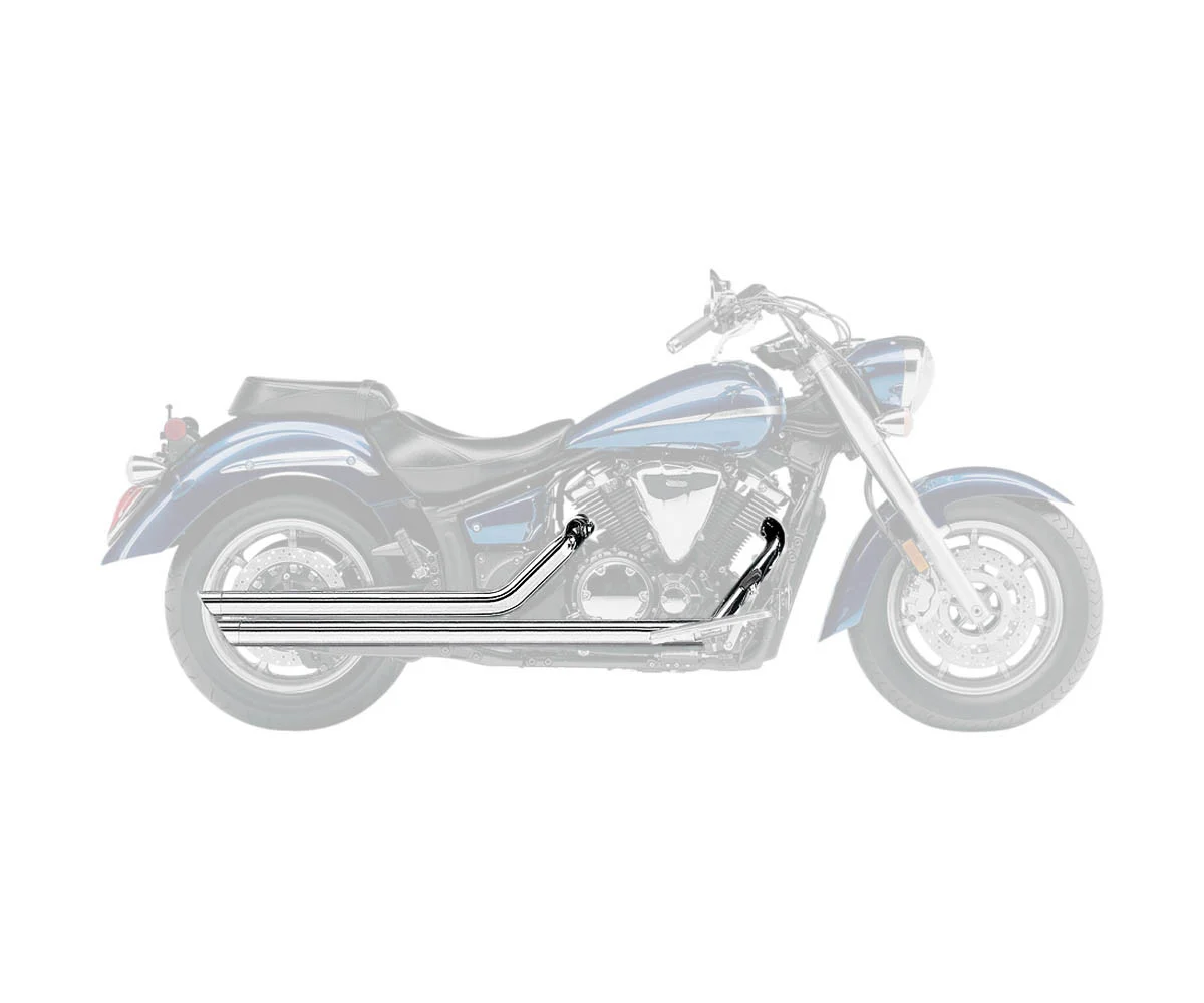 Cobra Speedster Slash-Down Chrome Exhaust System (2825)