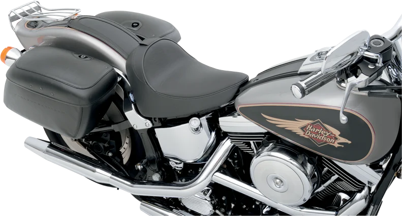 Drag Specialties Backrest Compatible Solo Seat - Smooth (0802-0784)