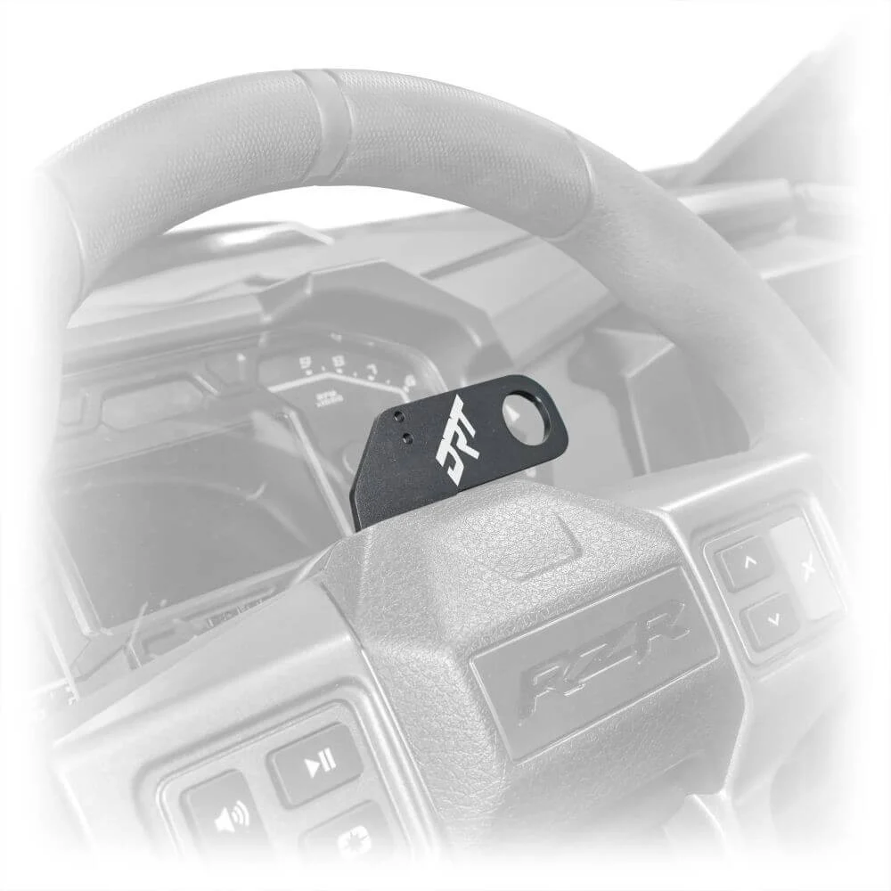 DRT Steering Wheel Single Push-To-Talk Plate - Polaris RZR Pro R, Turbo R, Pro XP, Pro S