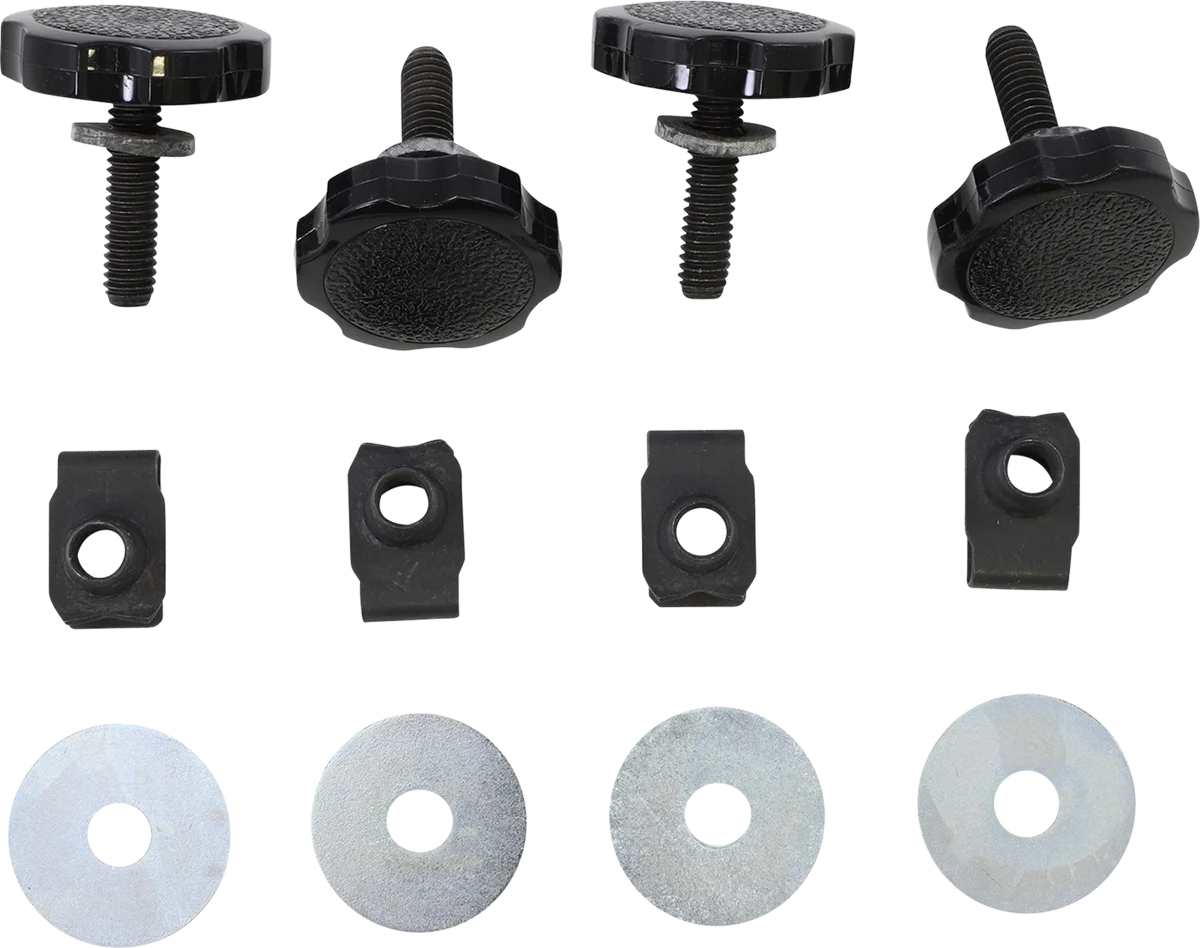 Reda Saddlebag Lock Kit - Black Oxide Corrosion Resistance