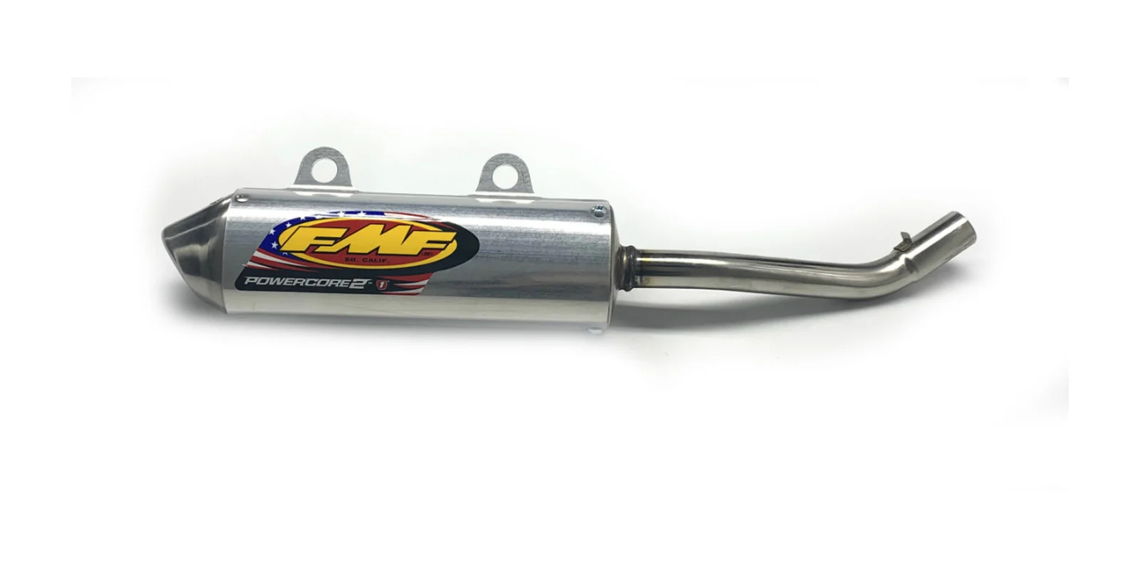 FMF Powercore-2 Slip-On Silencer Aluminum/Stainless Steel (022018)