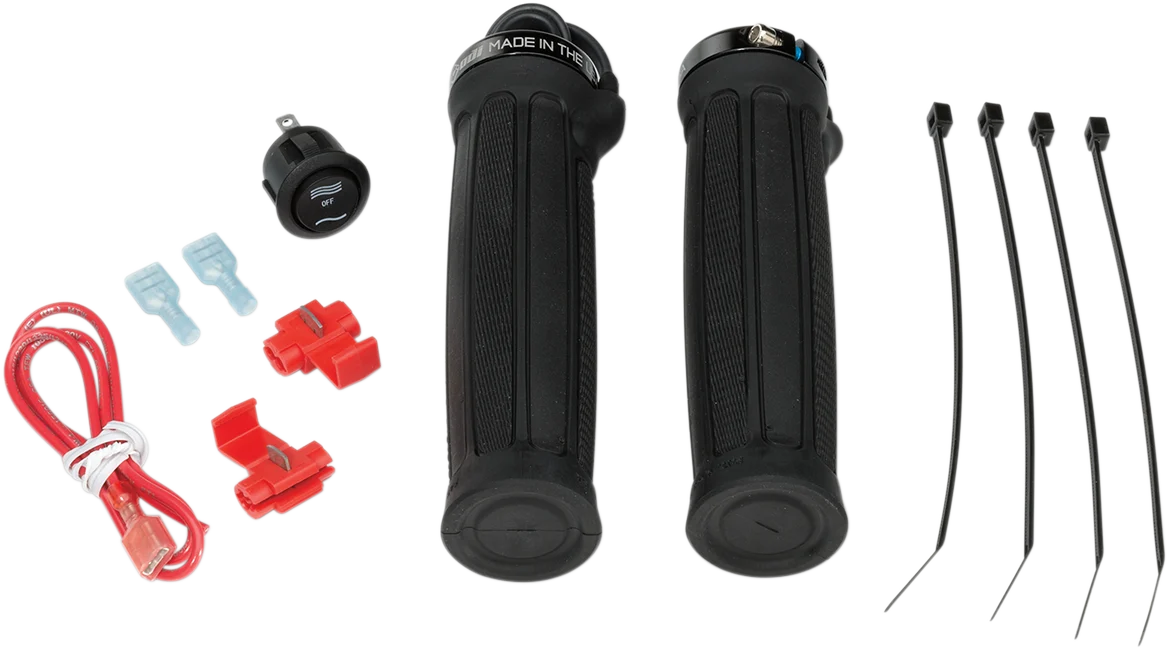 Moose Utility ATV Clamp-On High/Low Heated Grips