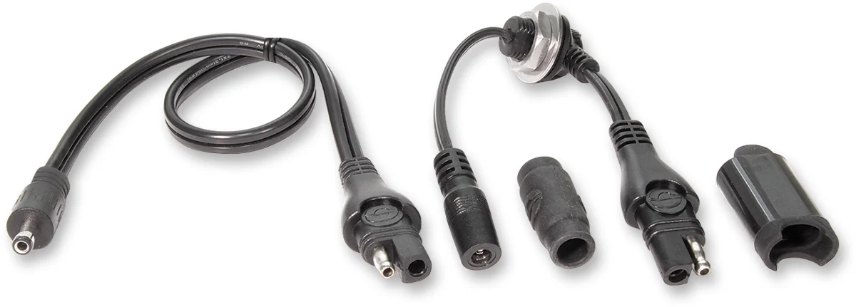 Tecmate Power Cord - DC 2.5 mm Plug to SAE Adapter - Tank Bag/Hard Case Power Entry Cable