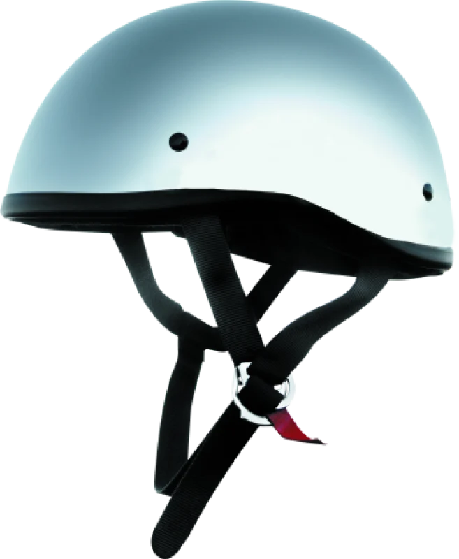 Skid Lids Original Helmet Chrome - Medium