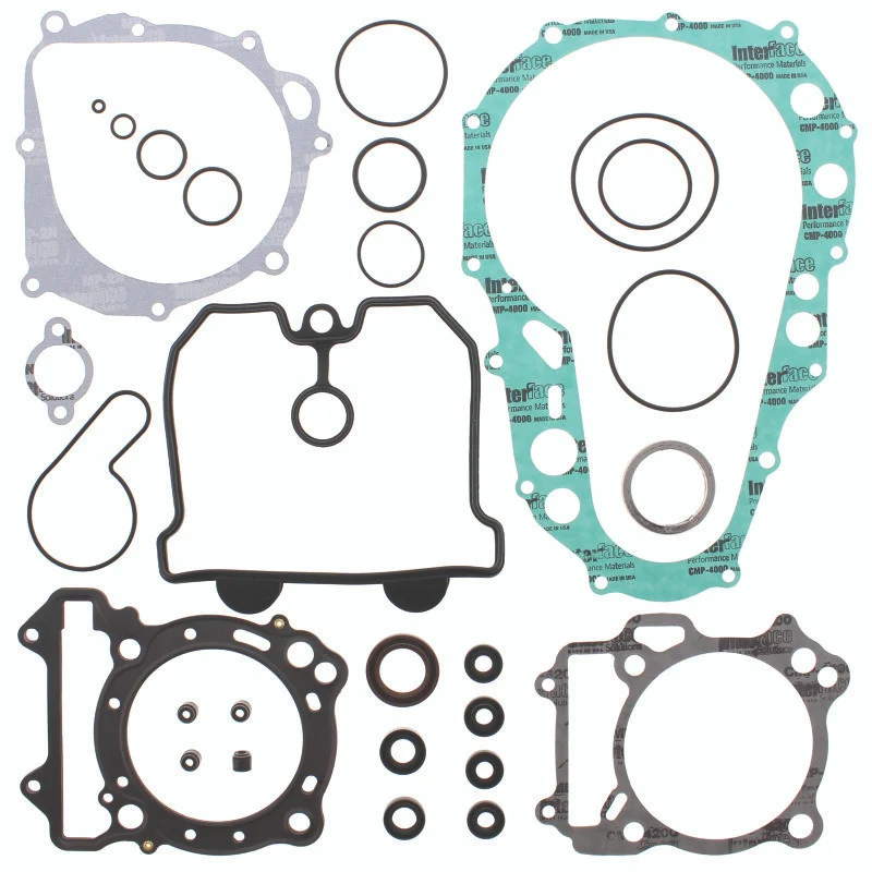 QuadBoss 04-08 Arctic Cat 400 DVX Complete Gasket Set w/ Oil Seal