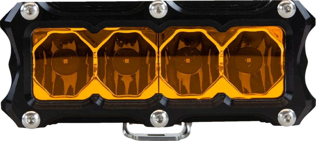 Heretic LED Pod Light Flood Light - 4-inch - Amber