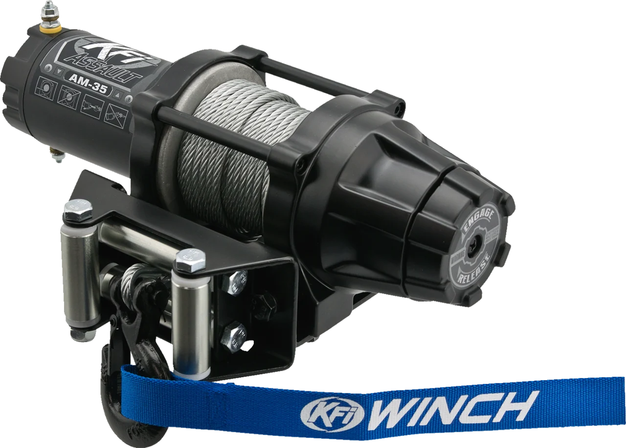 KFI Products ATV Assault Winch - 3500 Lb. w/ Steel Cable