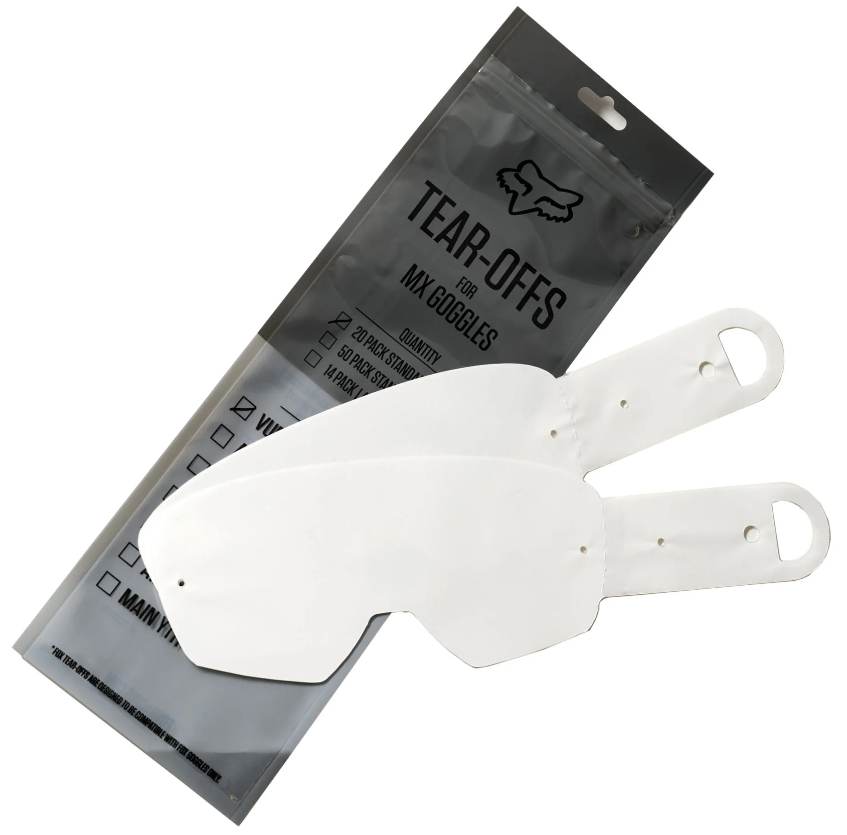 Fox Racing Vue Standard Tear Offs 20-pk