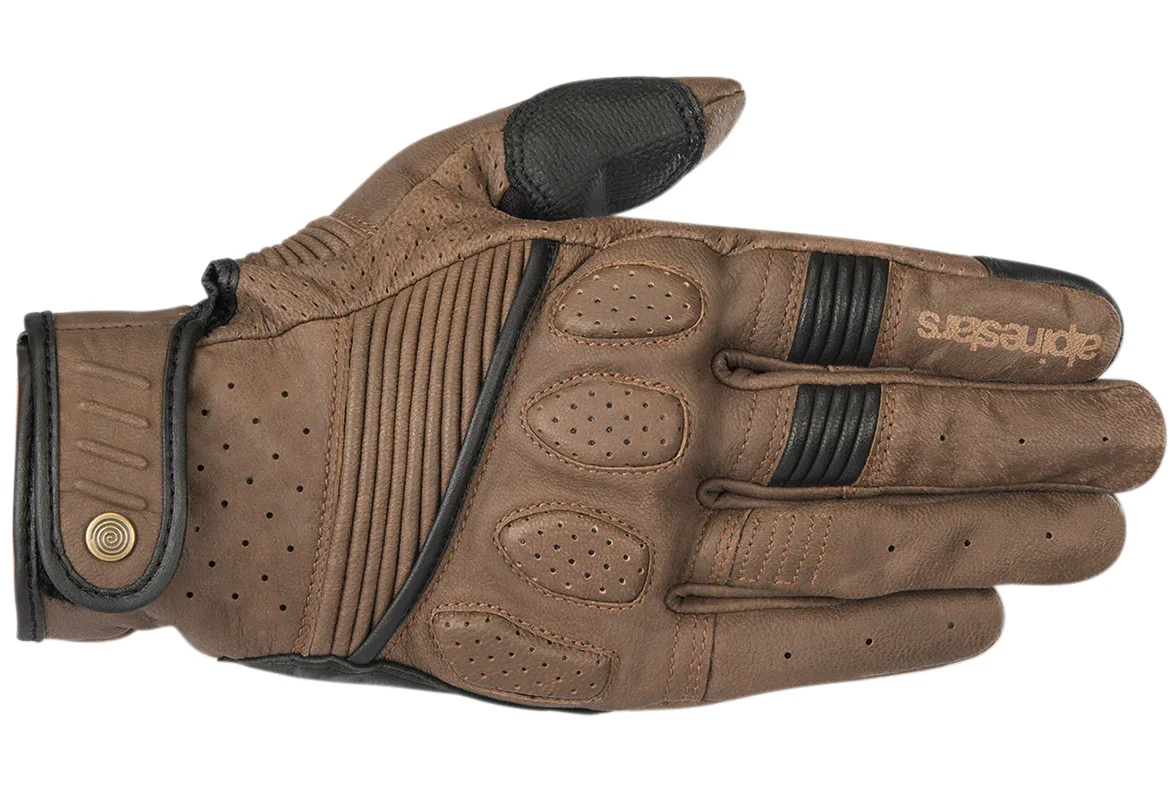 Alpinestars Crazy Eight Leather Motorcycle Gloves