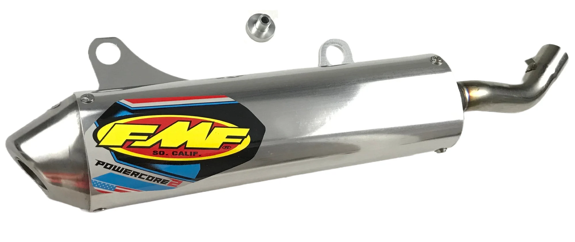 FMF Powercore-2 Aluminum/Stainless Slip-On Silencer (020403)