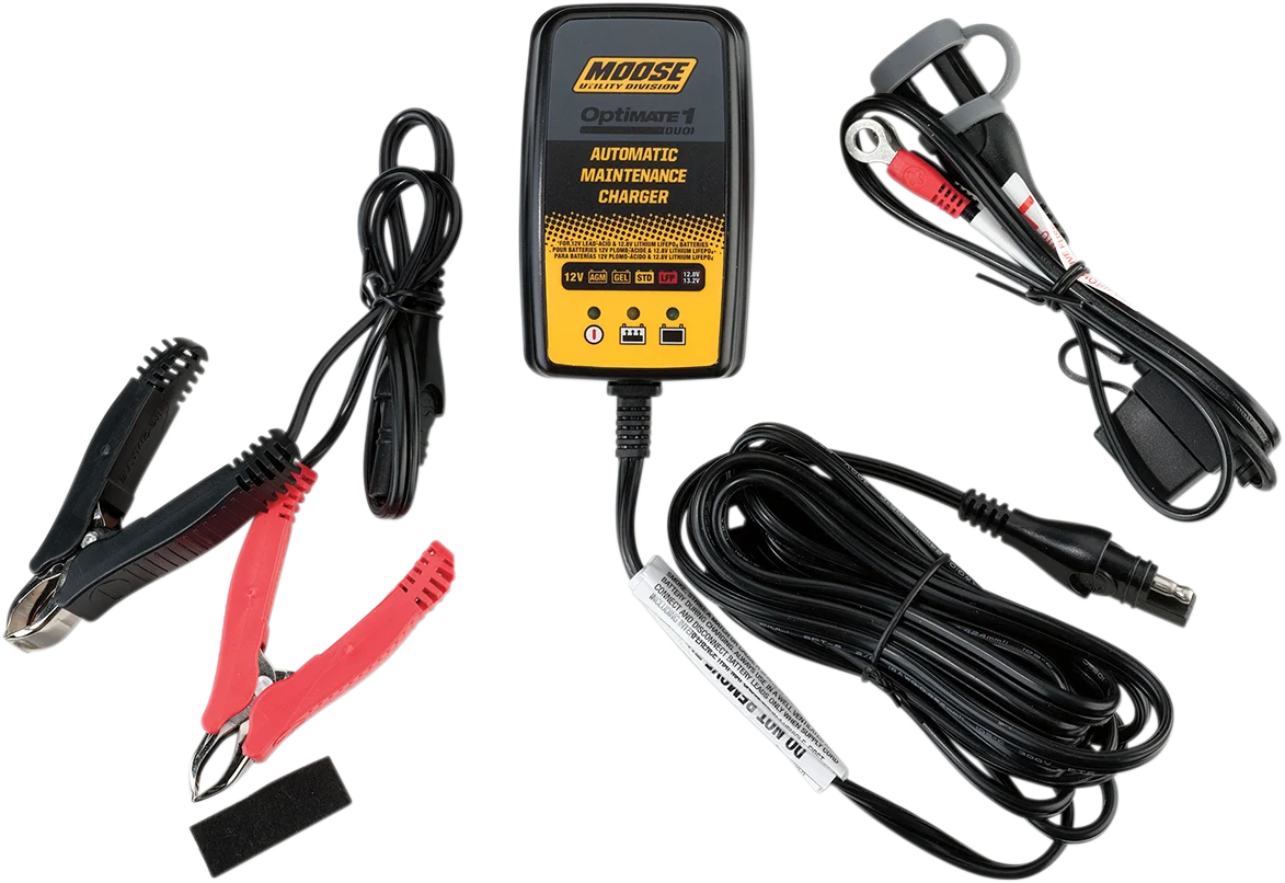 Moose Utility Optimate 1 Duo Battery Charger/Maintainer