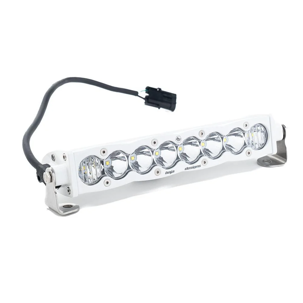 Baja Designs Marine S8 Straight LED Light Bar 10in. - White - 701003WT