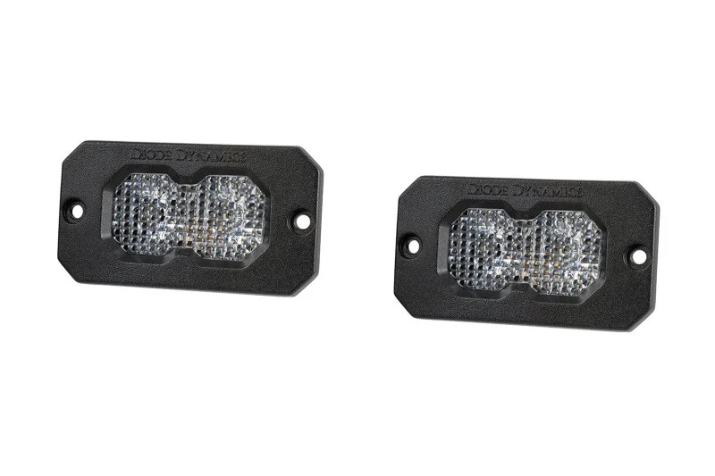 Diode Dynamics C2 2.0 Max White Flood Flush RBL (Pair)