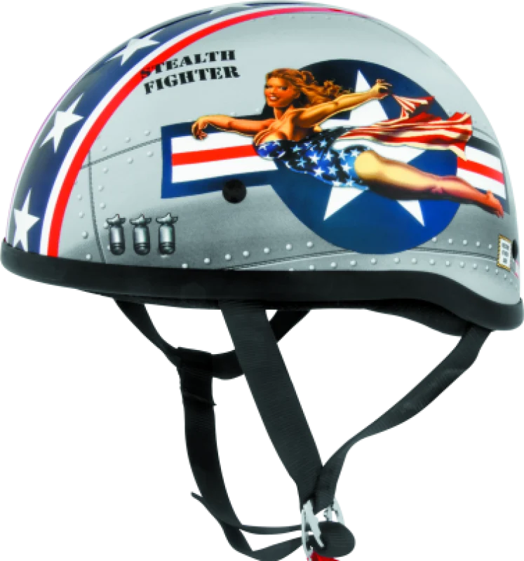 Skid Lids Bomber Pinup Original Helmet - XS