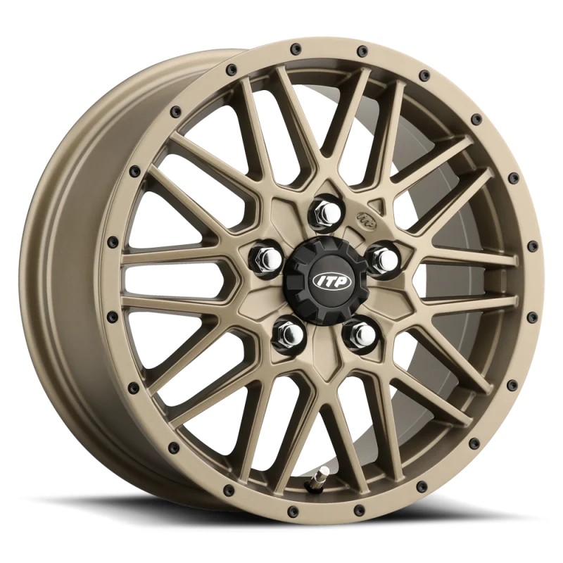 ITP Hurricane 15x7 / 4x156 BP / 4+3 Offset Bronze Wheel