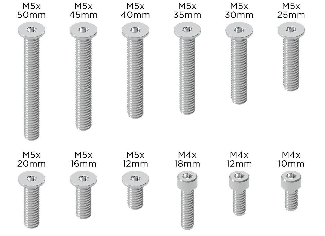 Quad Lock Replacement Screw Set