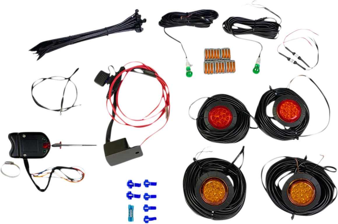 Custom Dynamics Universal LED Turn Signal Kit w/ Steering Column Switch