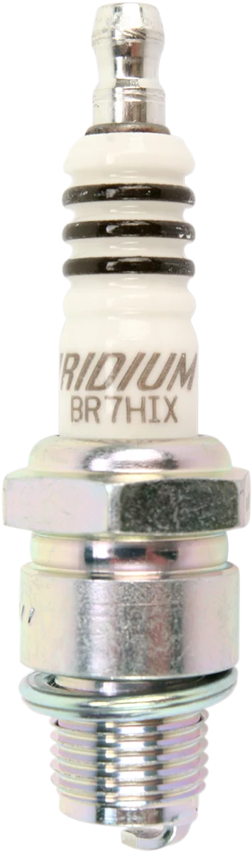 NGK Iridium IX Spark Plug - BR7HIX - 14 mm Thread - 3/4-inch Reach