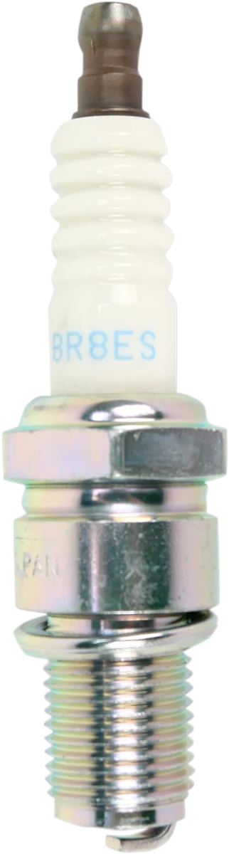 NGK Spark Plug - BR8ES-SOLID - 14mm Thread - 3/4-inch Reach - Resistor Type