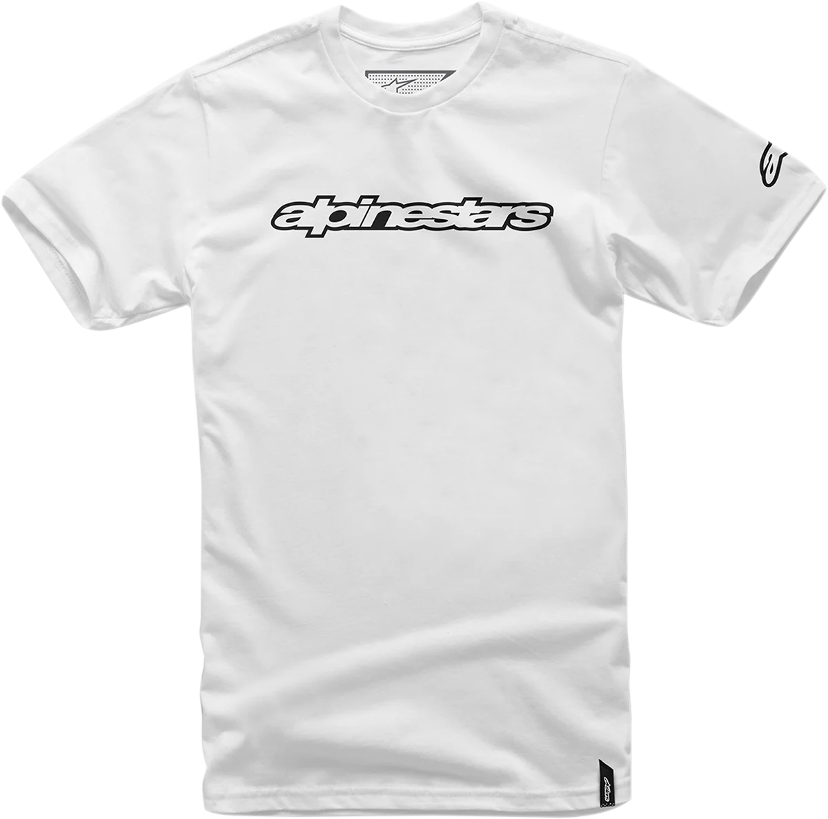Alpinestars Word Casual T-Shirt - White / Black - 2XL **BRAND NEW**