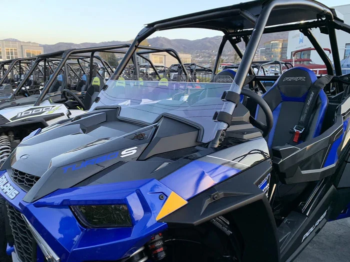 UTVZILLA Clear Hard Coated Half Front Windshield - 2019-23 Polaris RZR XP 1000, Turbo, Trail