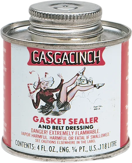 James Gasket Gasgasinch Gasket Sealer and Belt Dressing - 4 U.S. fl oz.