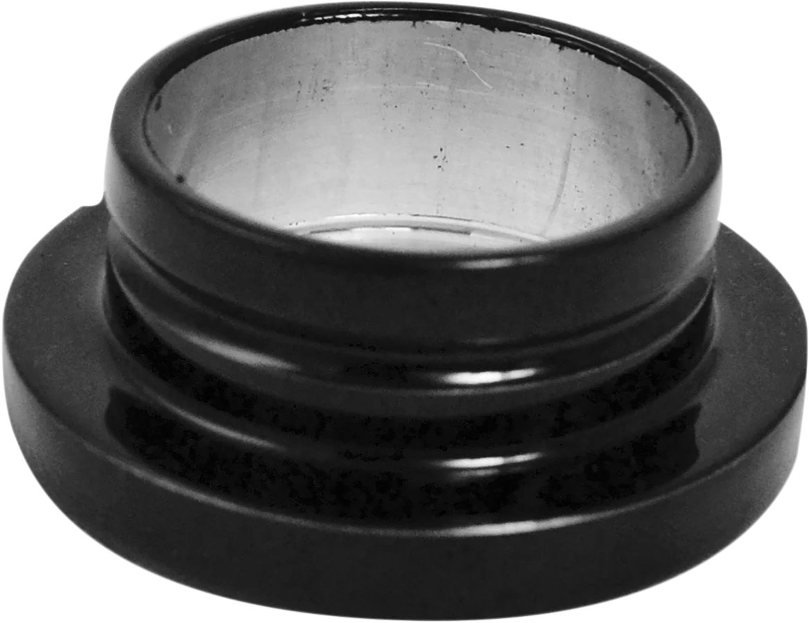 LA Choppers Riser - Bung - 1-1/4-inch - DeLUX Damper Cover - Black #LA-7414-00B