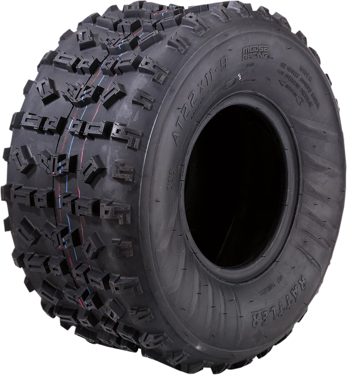 Moose Racing Rattler Tire Rear - 18X10-8 - 6 Ply