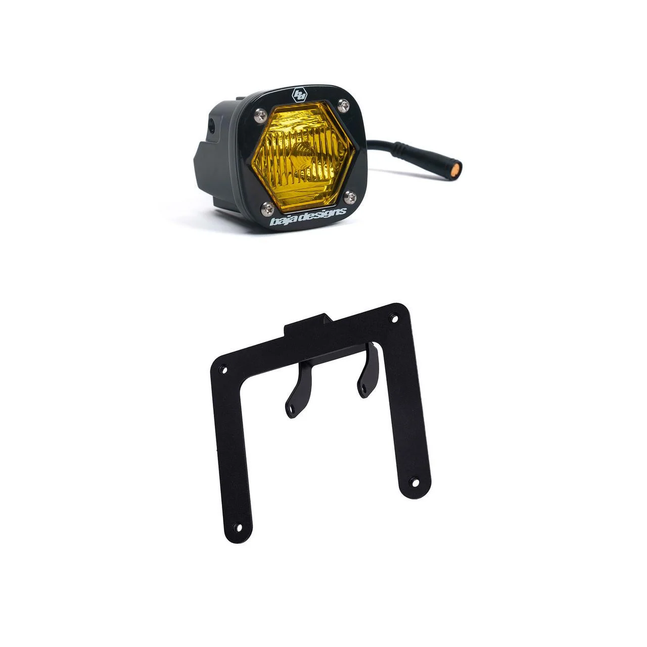 Baja Designs Super73 S1 Headlight Kit - Baja Amber - 448151