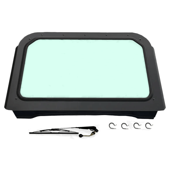 UTVZILLA Glass Front Windshield with Wiper - Polaris RZR 570, 800, XP 900