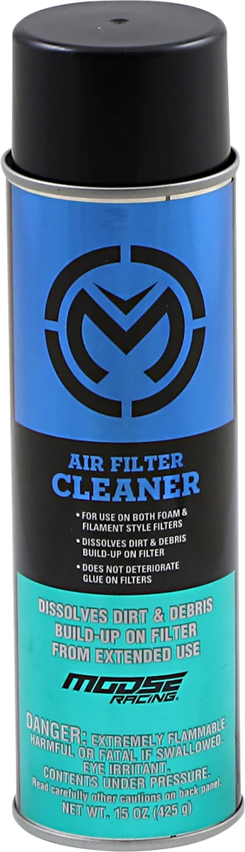 Moose Racing Air Filter Cleaner - 15 oz. net wt. - Aerosol