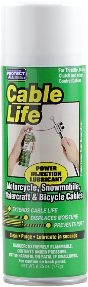 Protect All Cable Life Lubricant - 6.25 oz. net wt. - Aerosol