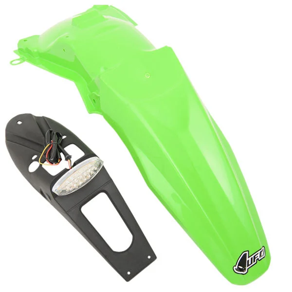 UFO - MX Rear Fender (Kawasaki):14030464*KA03791-026